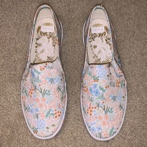 Keds Floral slip on shoes
